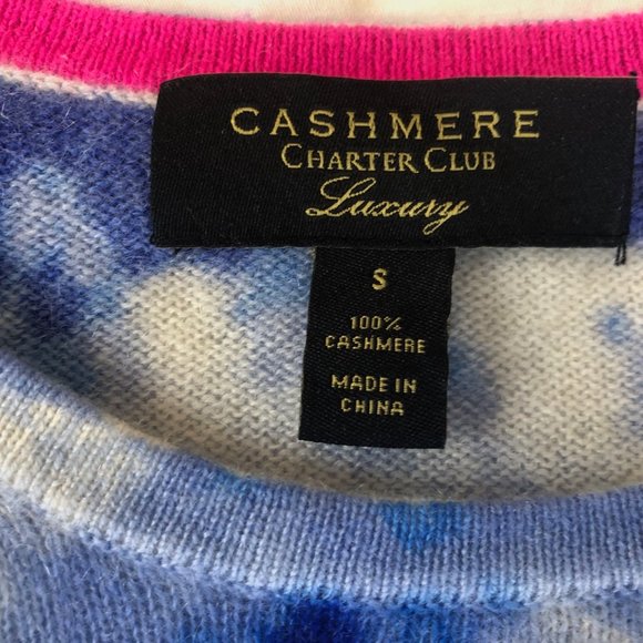 2-Ply Cashmere Charter Club Sweater - Picture 4 of 5